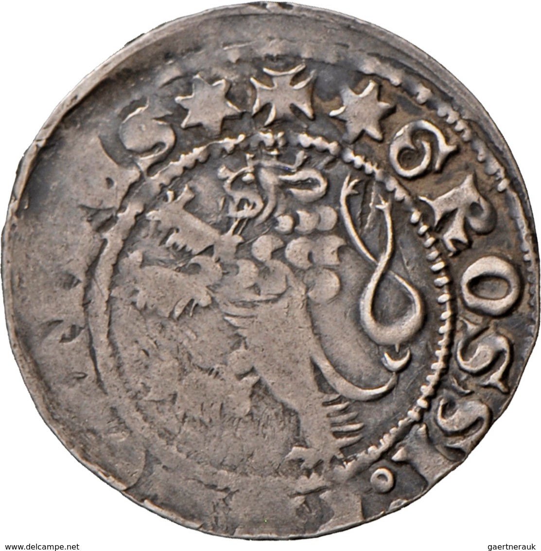 Tschechien: Böhmen, Wenzel II. 1278-1305: Prager Groschen O. J., Kuttenberg, 3,45 G, Donebauer 807, - Repubblica Ceca