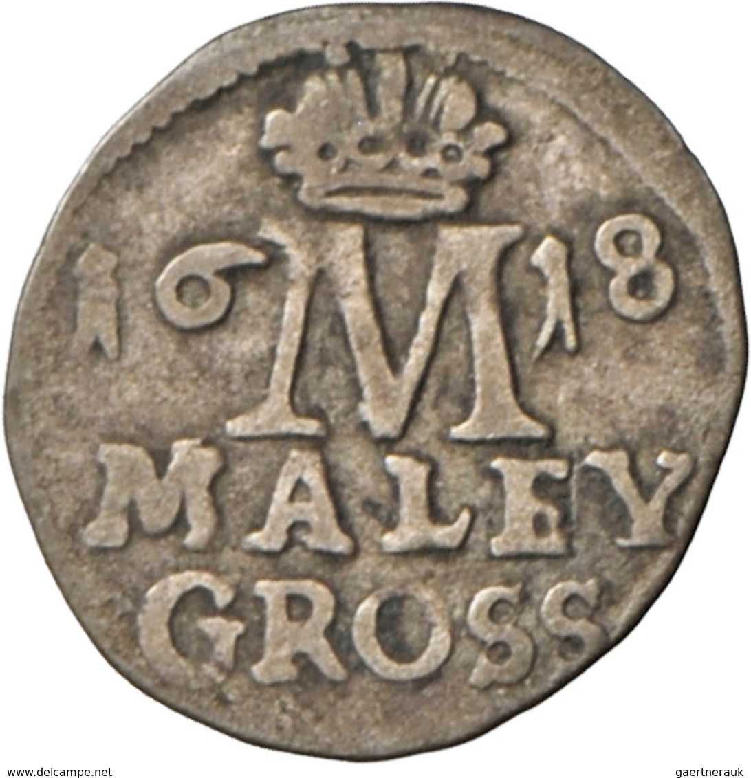 Tschechien: Böhmen, Lot 5 Münzen: Maximilian II: Weißgroschen 1576 (Prag?), Rudolf II: Weißgroschen