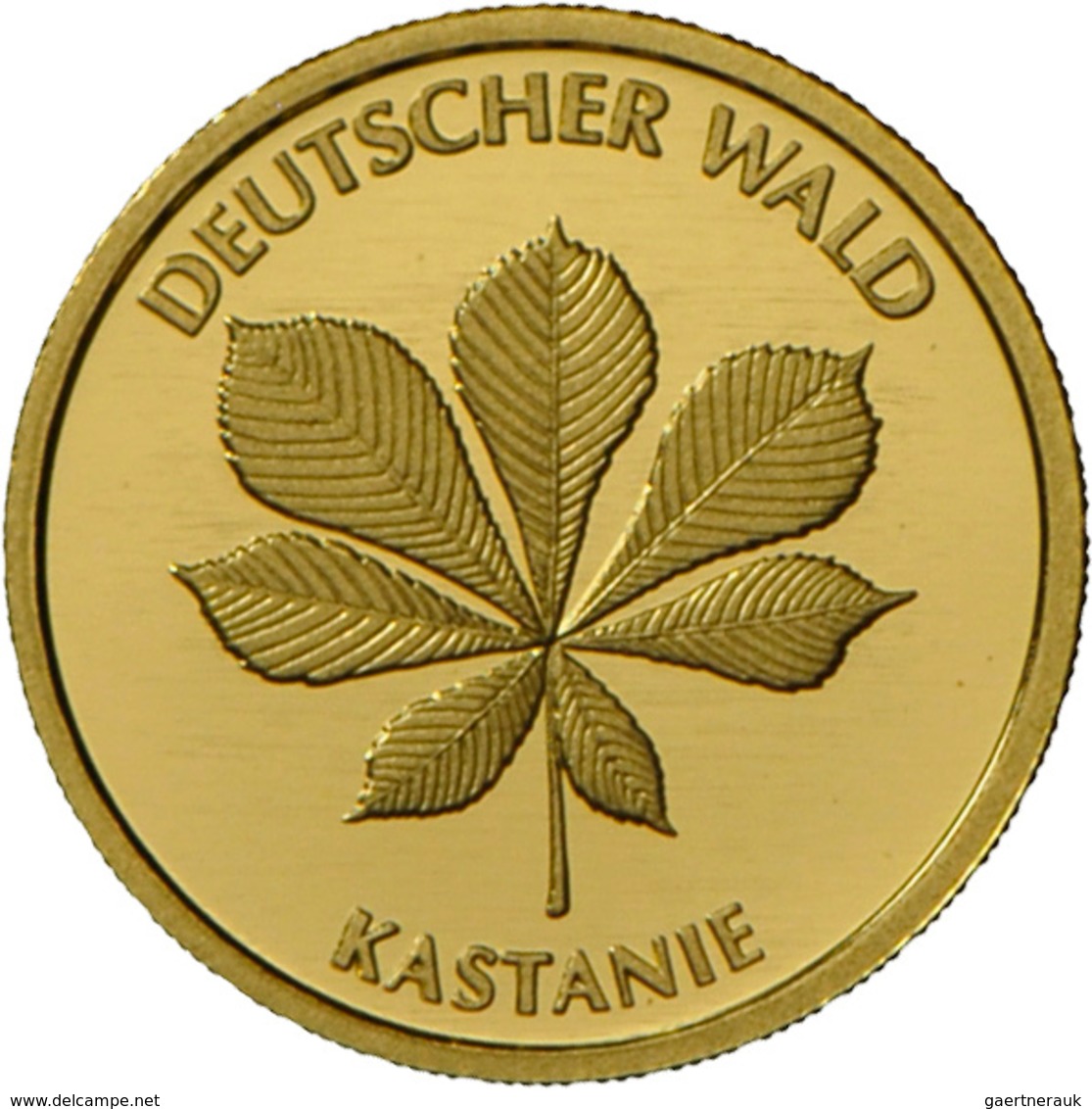 Deutschland - Anlagegold: 5 X 20 Euro 2014 Kastanie (A,D,F,G,J), Jaeger 589. Jede Münze Wiegt 3,89 G - Alemania