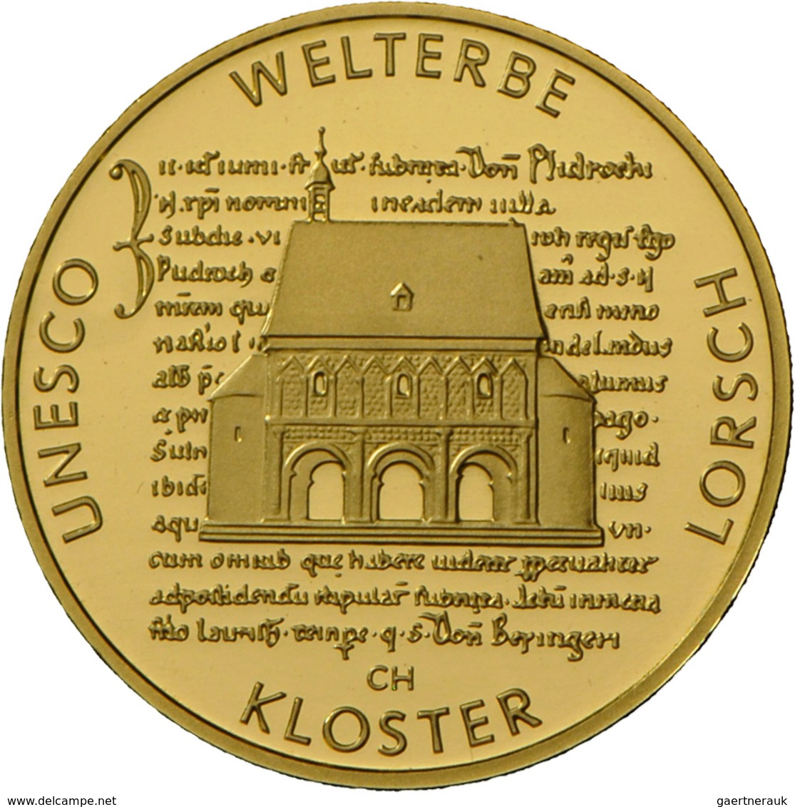 Deutschland - Anlagegold: 5 X 100 Euro 2014 Kloster Lorsch (A,D,F,G,J) In Originalkapsel, Mit Zertif - Duitsland