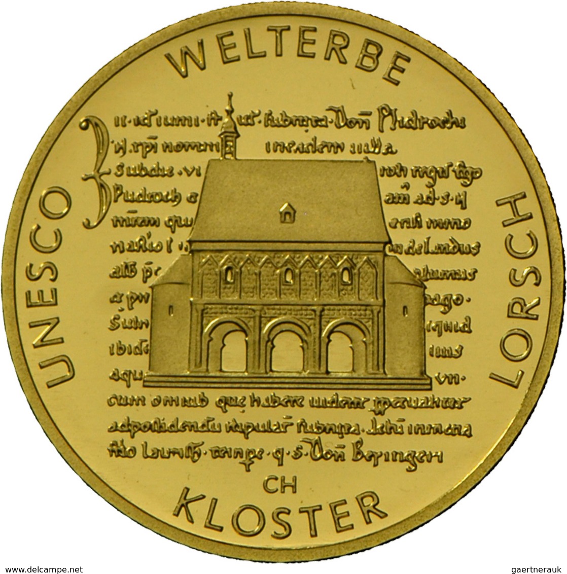 Deutschland - Anlagegold: 5 X 100 Euro 2014 Kloster Lorsch (A,D,F,G,J) In Originalkapsel, Mit Zertif - Duitsland