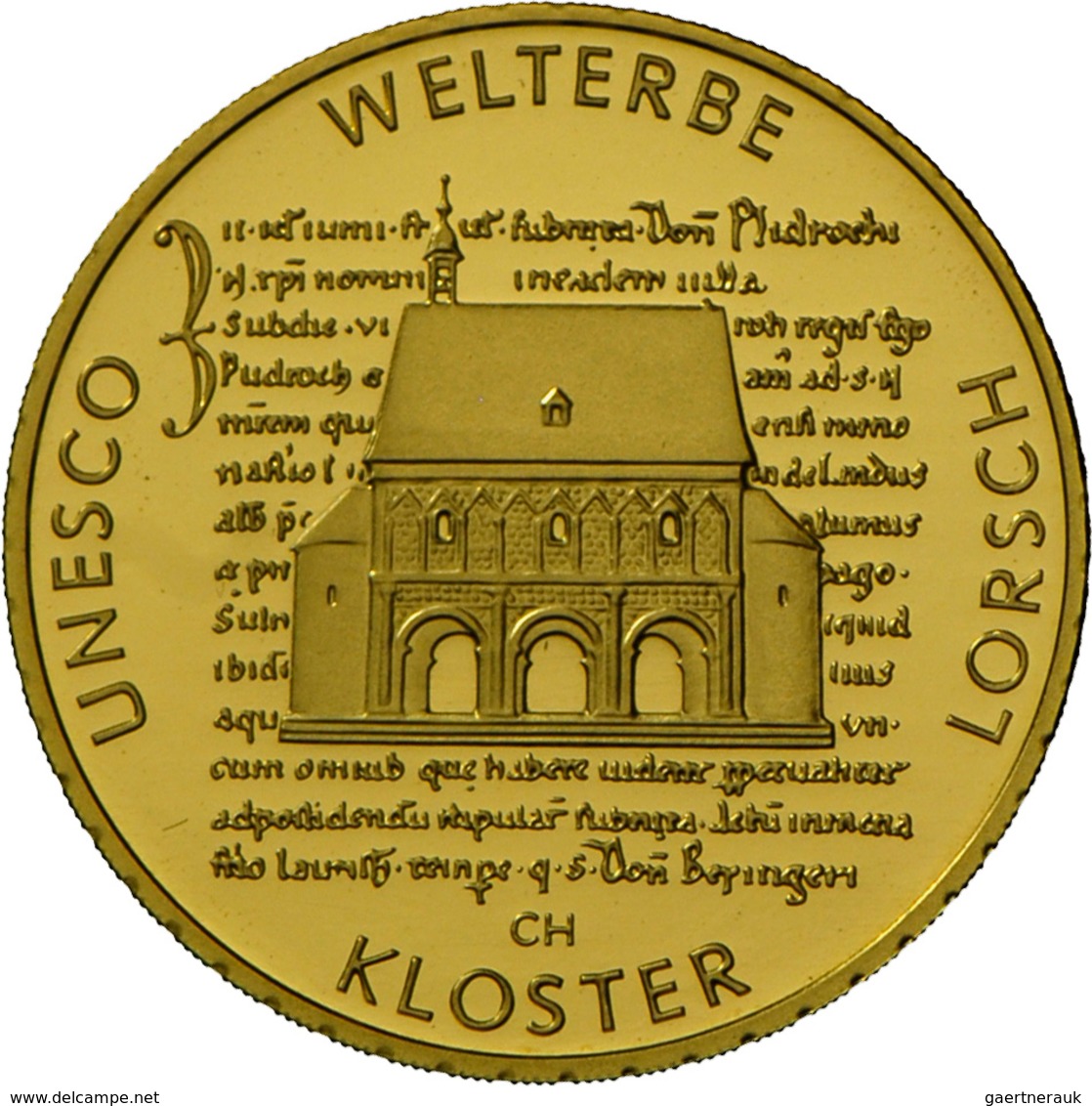 Deutschland - Anlagegold: 5 X 100 Euro 2014 Kloster Lorsch (A,D,F,G,J) In Originalkapsel, Mit Zertif - Duitsland