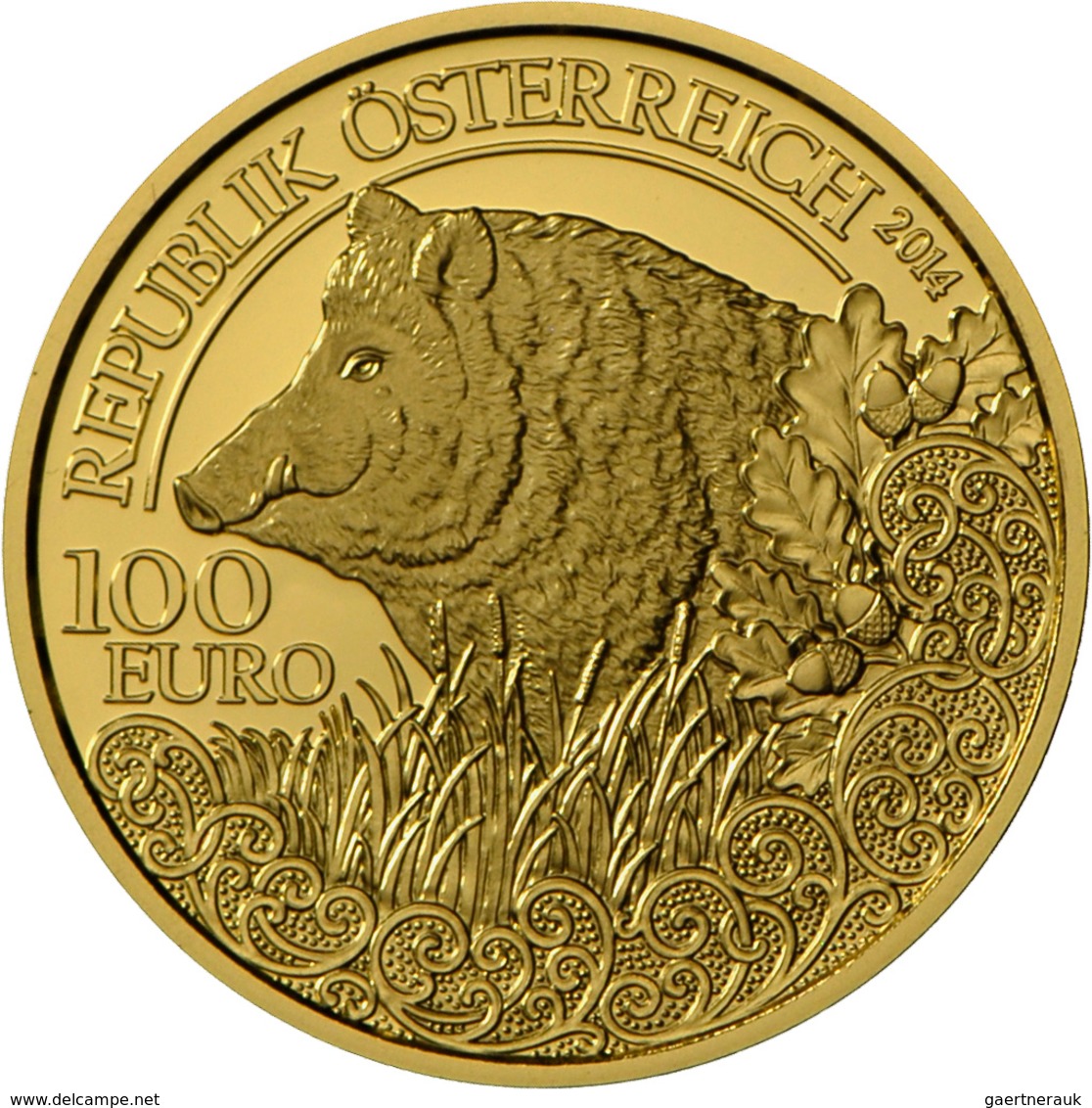Österreich - Anlagegold: Lot 4 Goldmünzen: 50 Euro 2012 Adele Bloch-Bauer I. (2x) 10,14 G, 986/1000 - Autriche