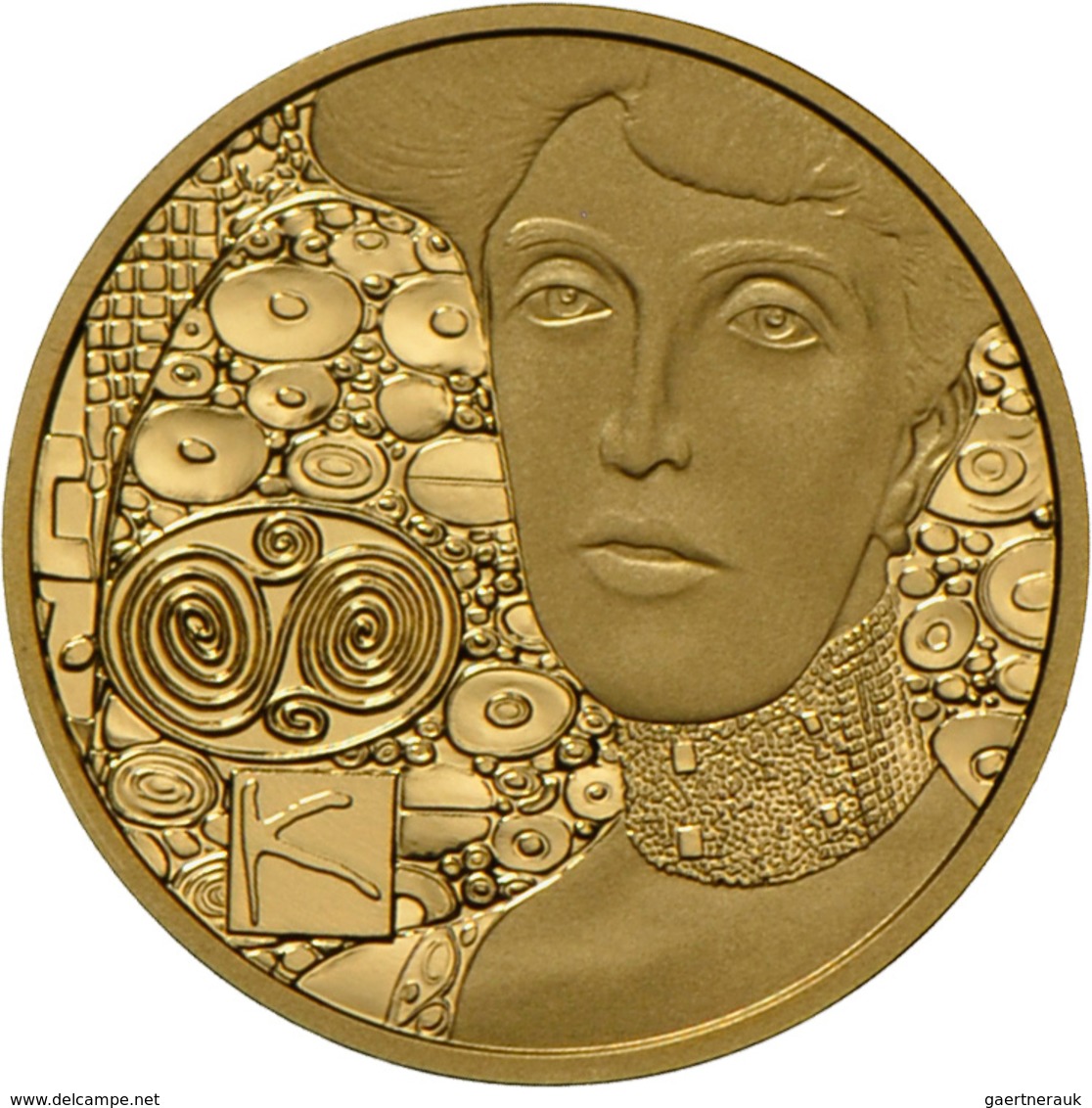 Österreich - Anlagegold: Lot 4 Goldmünzen: 50 Euro 2012 Adele Bloch-Bauer I. (2x) 10,14 g, 986/1000