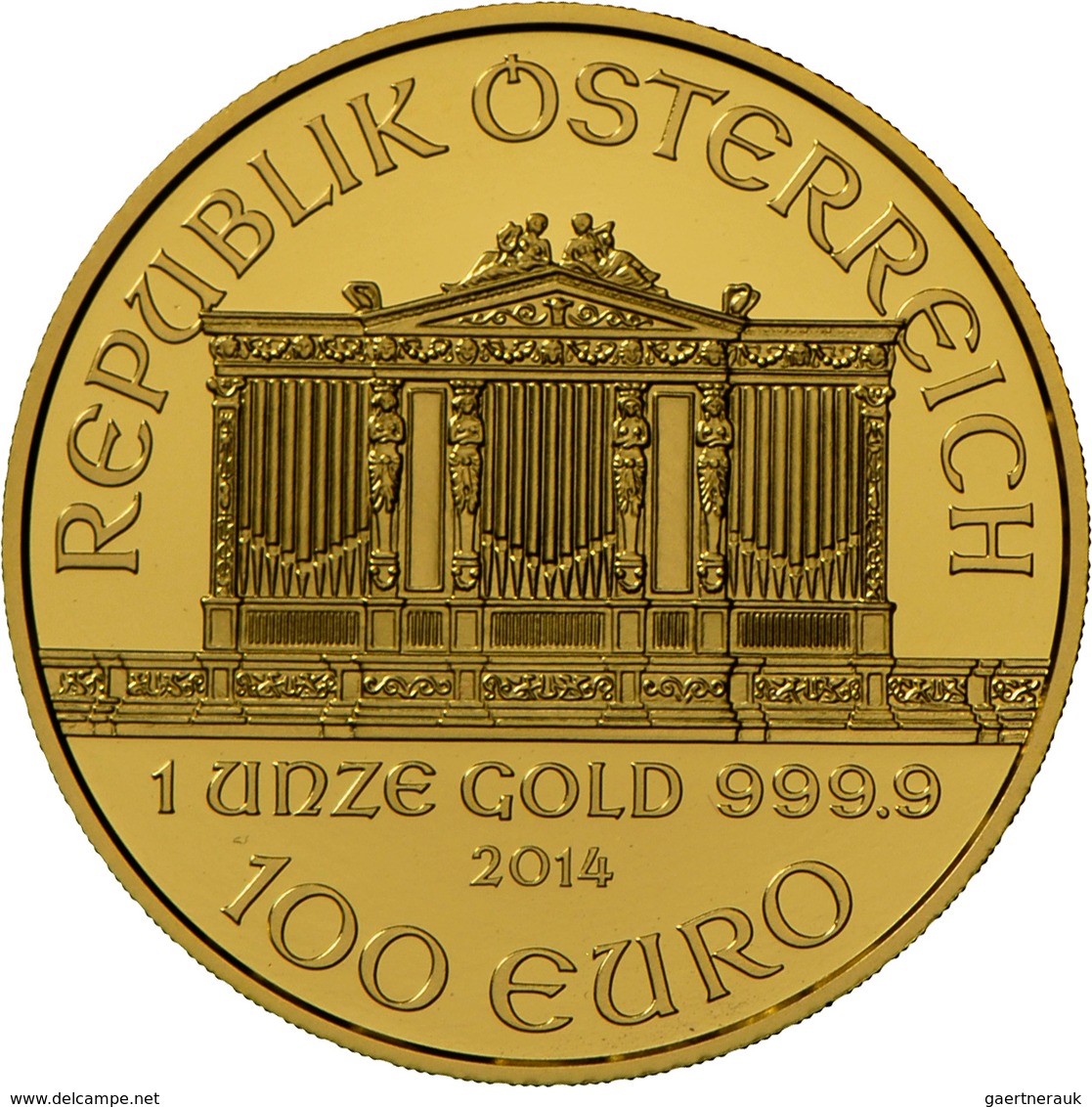 Österreich - Anlagegold: Goldsatz Zu 25 Euro Und 100 Euro 2014: 25 Jahre Wiener Philharmoniker: Limi - Austria