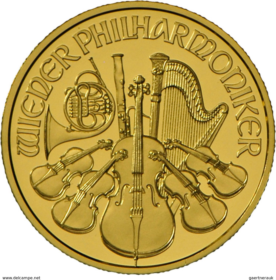 Österreich - Anlagegold: Goldsatz Zu 25 Euro Und 100 Euro 2014: 25 Jahre Wiener Philharmoniker: Limi - Austria