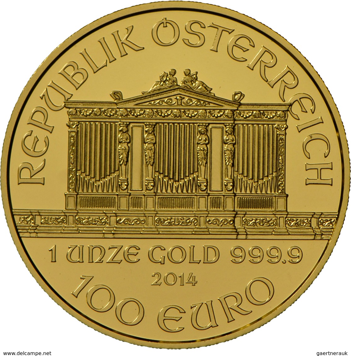 Österreich - Anlagegold: Goldsatz Zu 25 Euro Und 100 Euro 2014: 25 Jahre Wiener Philharmoniker: Limi - Austria