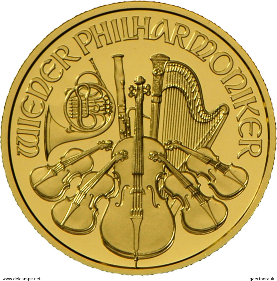 Österreich - Anlagegold: Goldsatz Zu 25 Euro Und 100 Euro 2014: 25 Jahre Wiener Philharmoniker: Limi - Austria