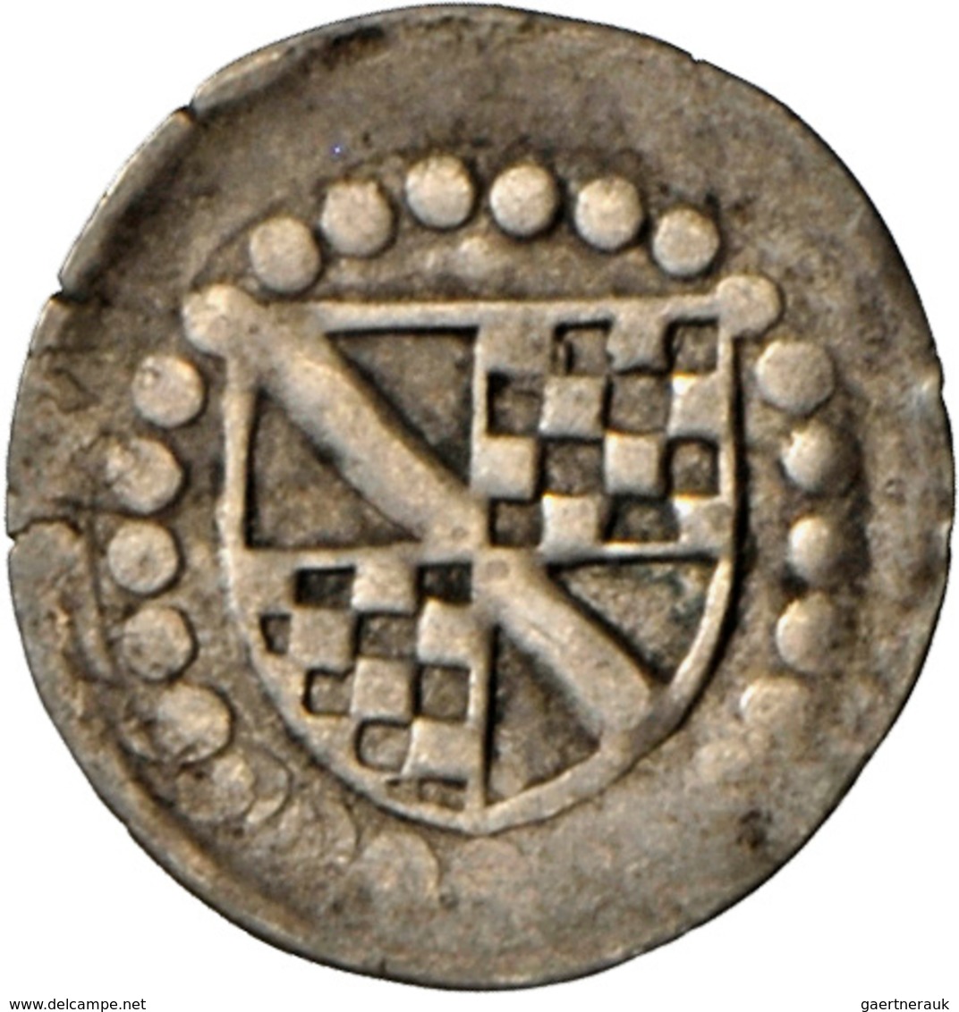 Altdeutschland Und RDR Bis 1800: Baden-Baden, Christoph 1475-1527: Einseitiger Pfennig O.J. (seit 14 - Otros & Sin Clasificación