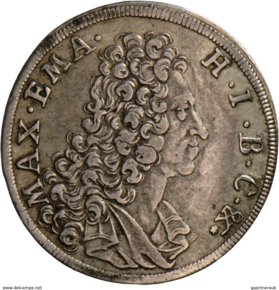 Altdeutschland Und RDR Bis 1800: Bayern, Maximilian II. Emanuel 1679-1726: Lot 5 Stück; 30 Kreuzer 1 - Autres & Non Classés