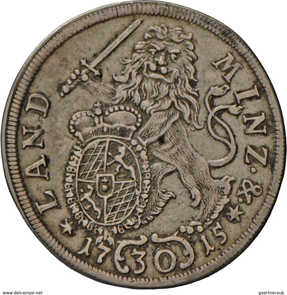 Altdeutschland Und RDR Bis 1800: Bayern, Maximilian II. Emanuel 1679-1726: Lot 5 Stück; 30 Kreuzer 1 - Otros & Sin Clasificación