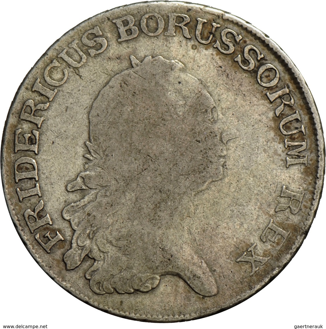 Altdeutschland Und RDR Bis 1800: Brandenburg-Preußen, Lot 2 Münzen - Friedrich II. Der Große 1740-17 - Autres & Non Classés