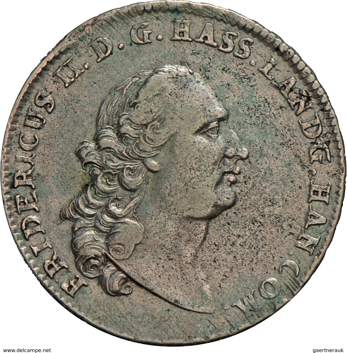 Altdeutschland Und RDR Bis 1800: Hessen-Kassel, Friedrich II. 1760-1785: Taler 1778 BR, Kassel, Ster - Otros & Sin Clasificación