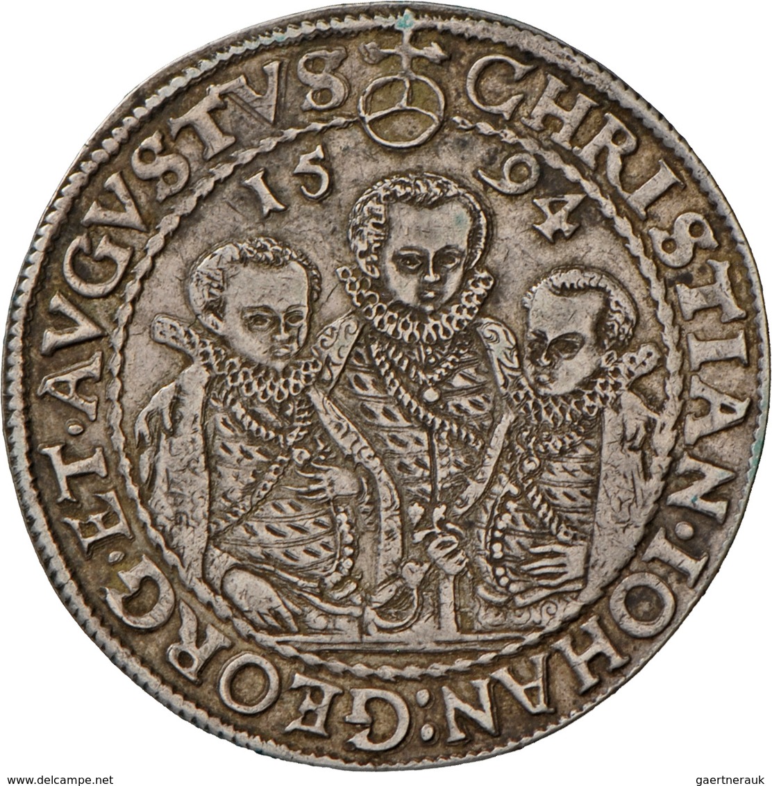 Altdeutschland Und RDR Bis 1800: Sachsen, Christian II., Johann Georg I. Und August, 1591-1611. Reic - Autres & Non Classés