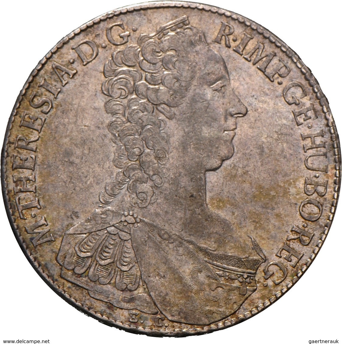 Haus Habsburg: Maria Theresia 1740-1780: Taler 1765 (G) Günzburg, Mit S.C. 28,00 G. Davenport 1147, - Otros – Europa