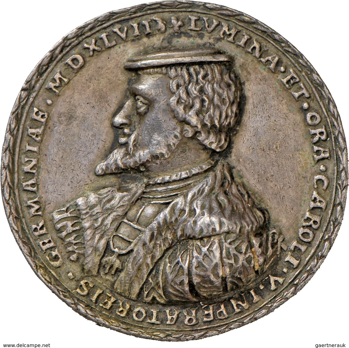 Haus Habsburg: RDR-Böhmen-Königreich, Ferdinand I. 1521-1564, Ab 1526 König Von Böhmen: Silbergußmed - Otros – Europa