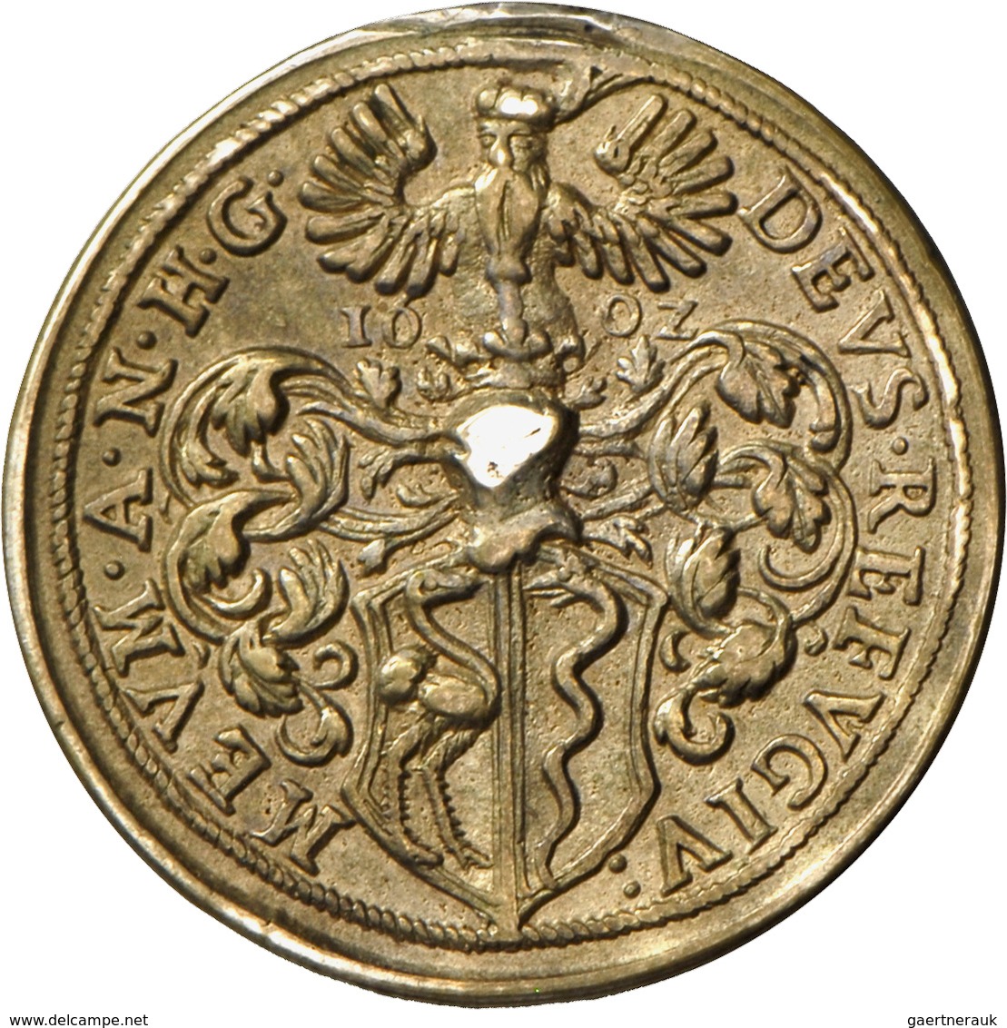 Haus Habsburg: RDR-Steiermark, Ferdinand II. 1592-1618: Silbermedaille 1602 Von Hans Zwiegott, Auf D - Altri – Europa