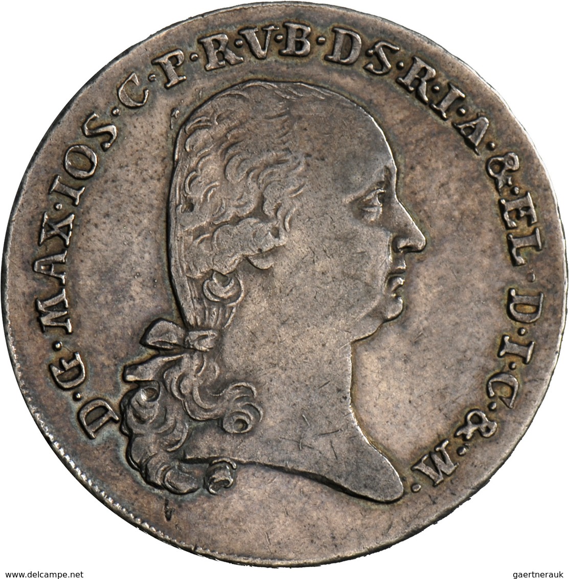Bayern: Maximilian IV. Joseph Als Kurfürst 1799-1805: Konventionstaler 1800, AKS 4, Davenport 540, K - Autres & Non Classés