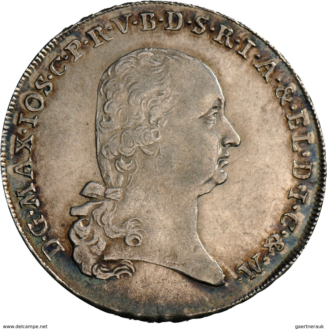 Bayern: Maximilian IV. Joseph Als Kurfürst 1799-1805: Konventionstaler 1801, AKS 4, Davenport 540, L - Altri & Non Classificati