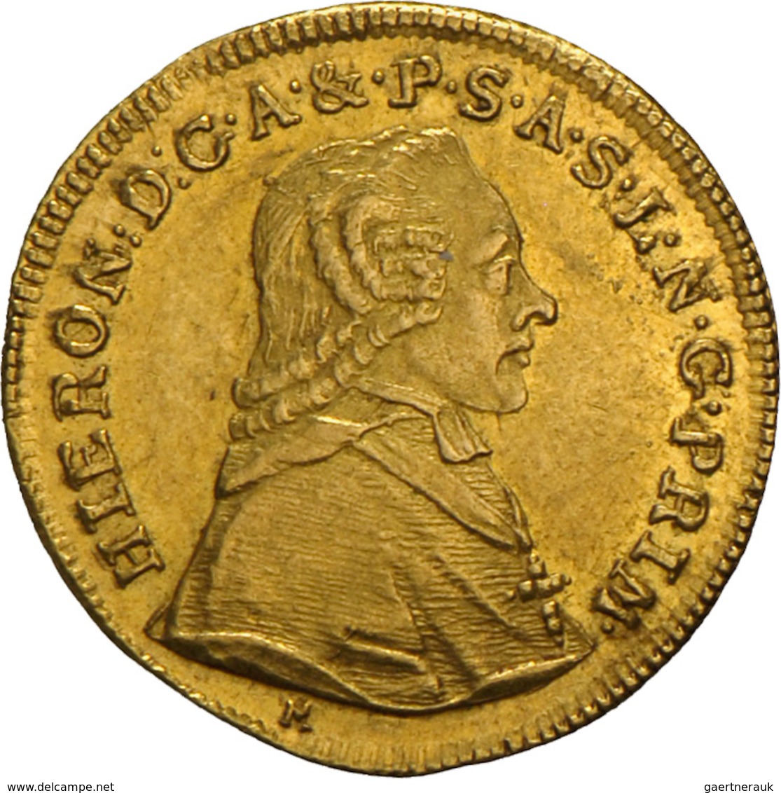 Salzburg (Erzbistum): Hieronymus Graf Colloredo 1772-1803: Dukat 1801 M. Büste Nach Rechts / Wappens - Otros & Sin Clasificación