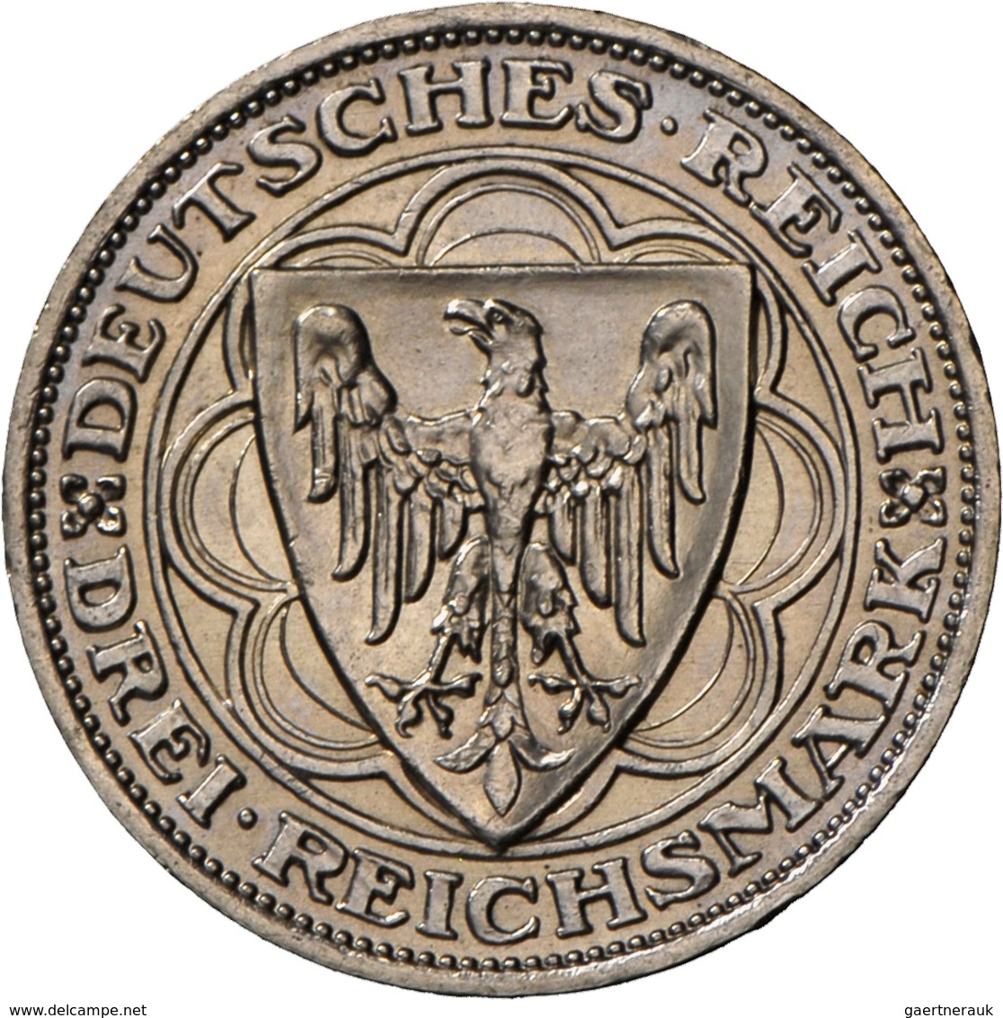 Weimarer Republik: 3 Reichsmark 1927 A, Bremerhaven, Jaeger 325, Vorzüglich. - Otros & Sin Clasificación