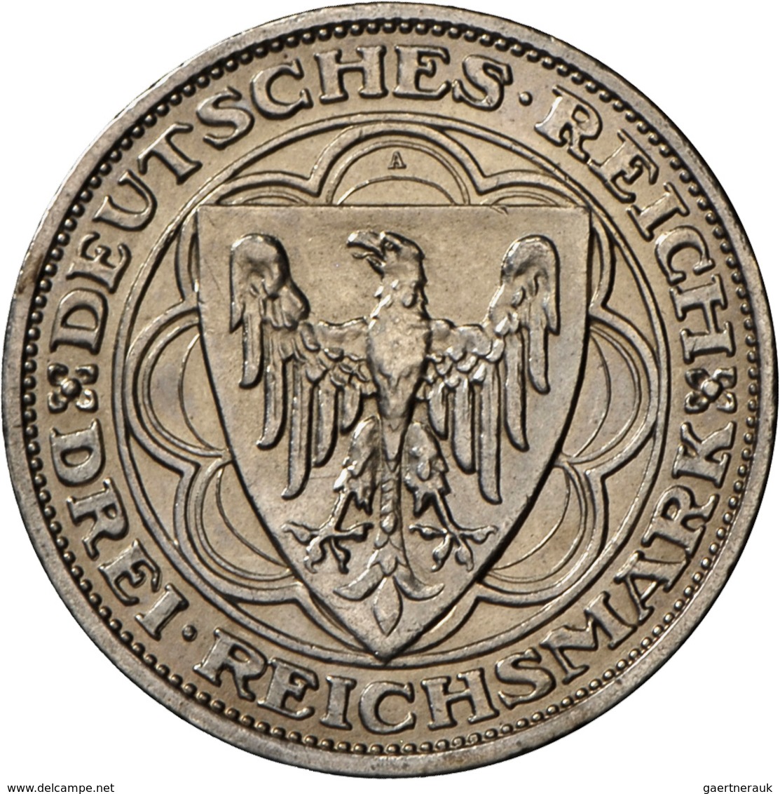 Weimarer Republik: 3 Reichsmark 1931 A, Magdeburg, Jaeger 347, Feine Kratzer, Sonst Vorzüglich. - Otros & Sin Clasificación
