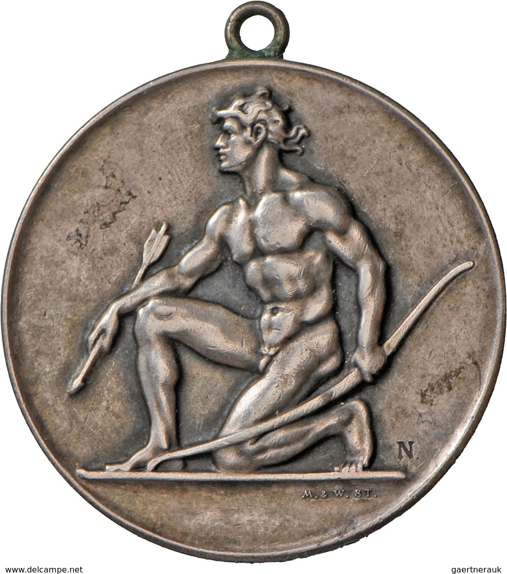 Medaillen Deutschland - Geographisch: Isny: Lot 2 Stück; Silbermedaille 1910 Von Mayer & Wilhelm, Au - Altri & Non Classificati