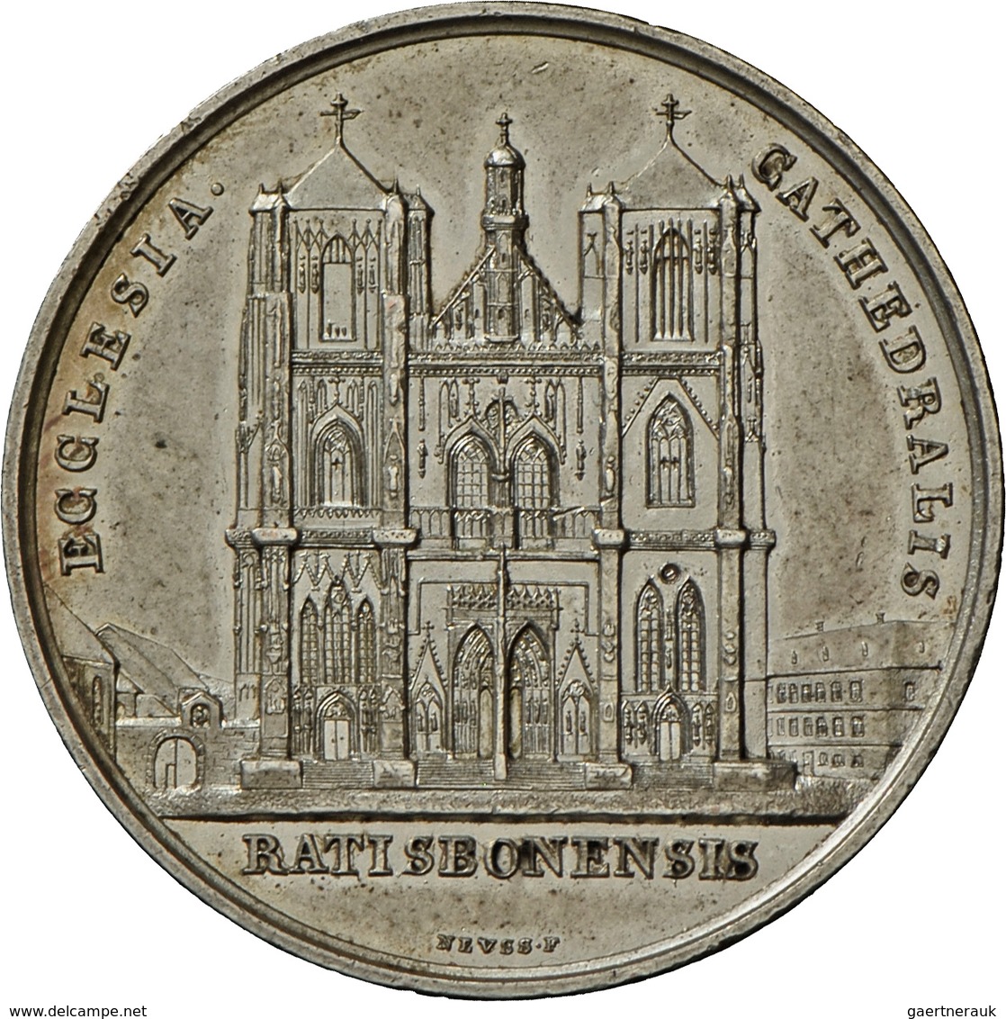 Medaillen Deutschland - Geographisch: Regensburg-Bistum,Franz Xaver Von Schwäbl 1833 - 1841: Silberm - Altri & Non Classificati