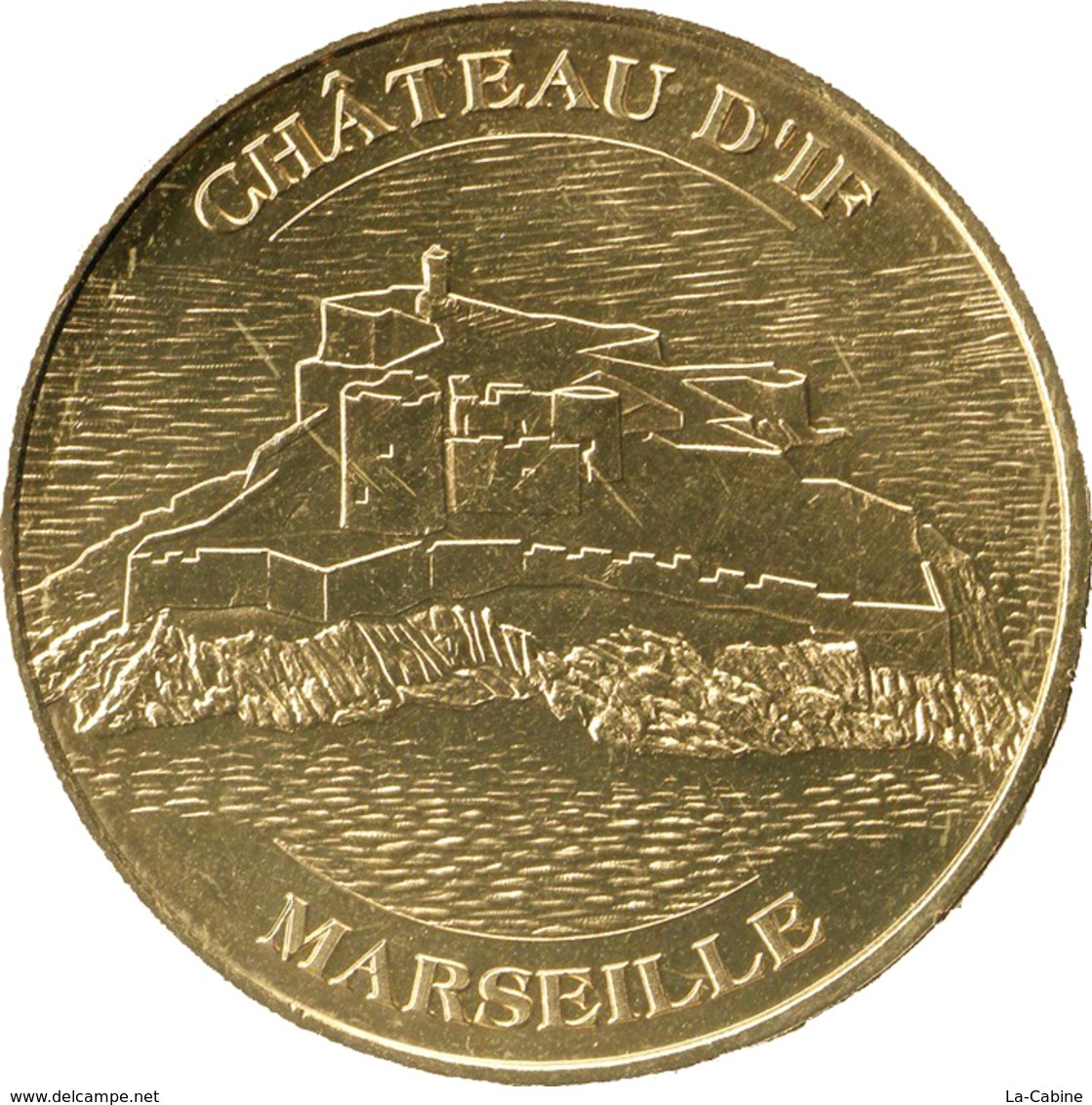 13 MARSEILLE CHÂTEAU D'IF MARSEILLE MÉDAILLE SOUVENIR MONNAIE DE PARIS 2017 JETON TOURISTIQUE MEDALS TOKENS COINS - 2017