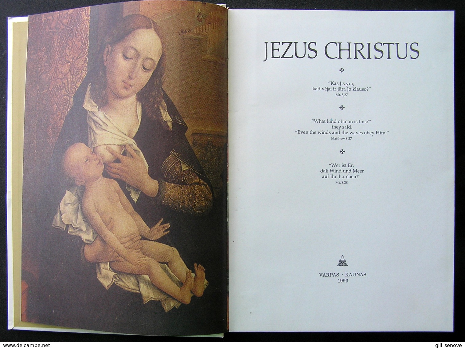 1993 LITHUANIAN BOOK JEZUS CHRISTUS - Cultural