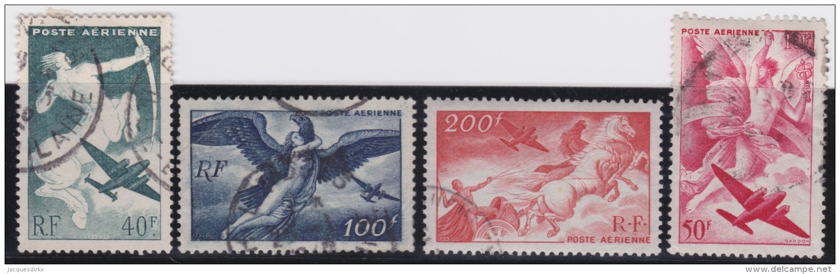 France  .      Yvert    .      PA   16/19          .     O         .         Oblitéré - 1927-1959 Oblitérés