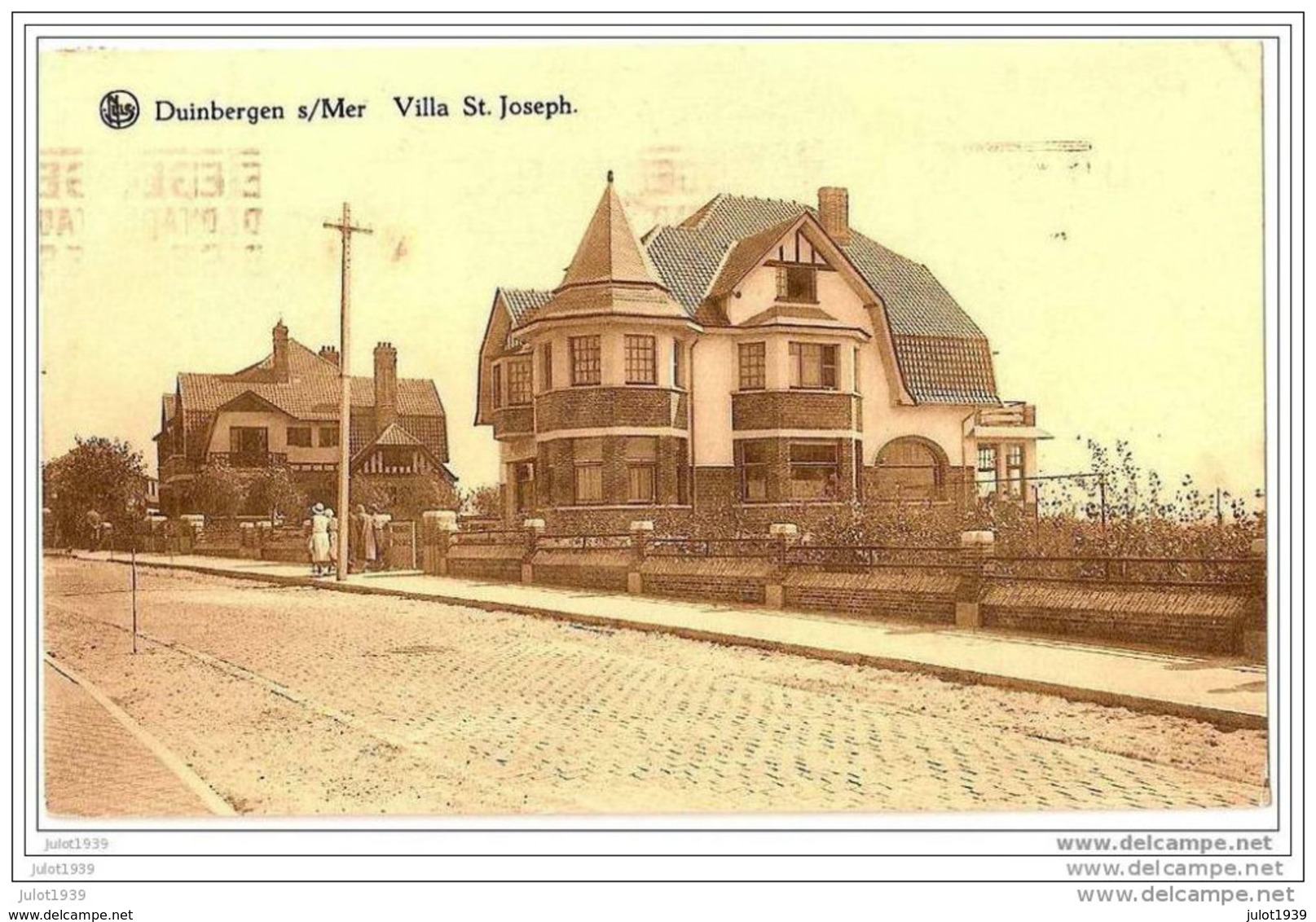 DUINBERGEN ..-- Villa  Saint - Joseph . 1932 Vers ETTERBEEK ( Mr THIRY ) . Voir Verso . - Knokke