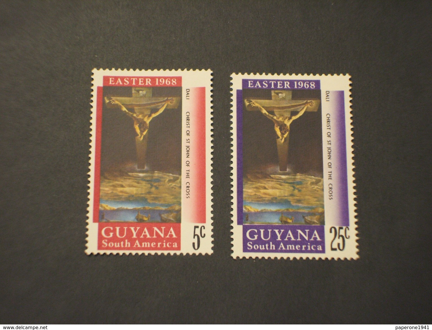 GUYANA - 1968 PASQUA(CROCE) 2 VALORI - NUOVI(++) - Guiana (1966-...)