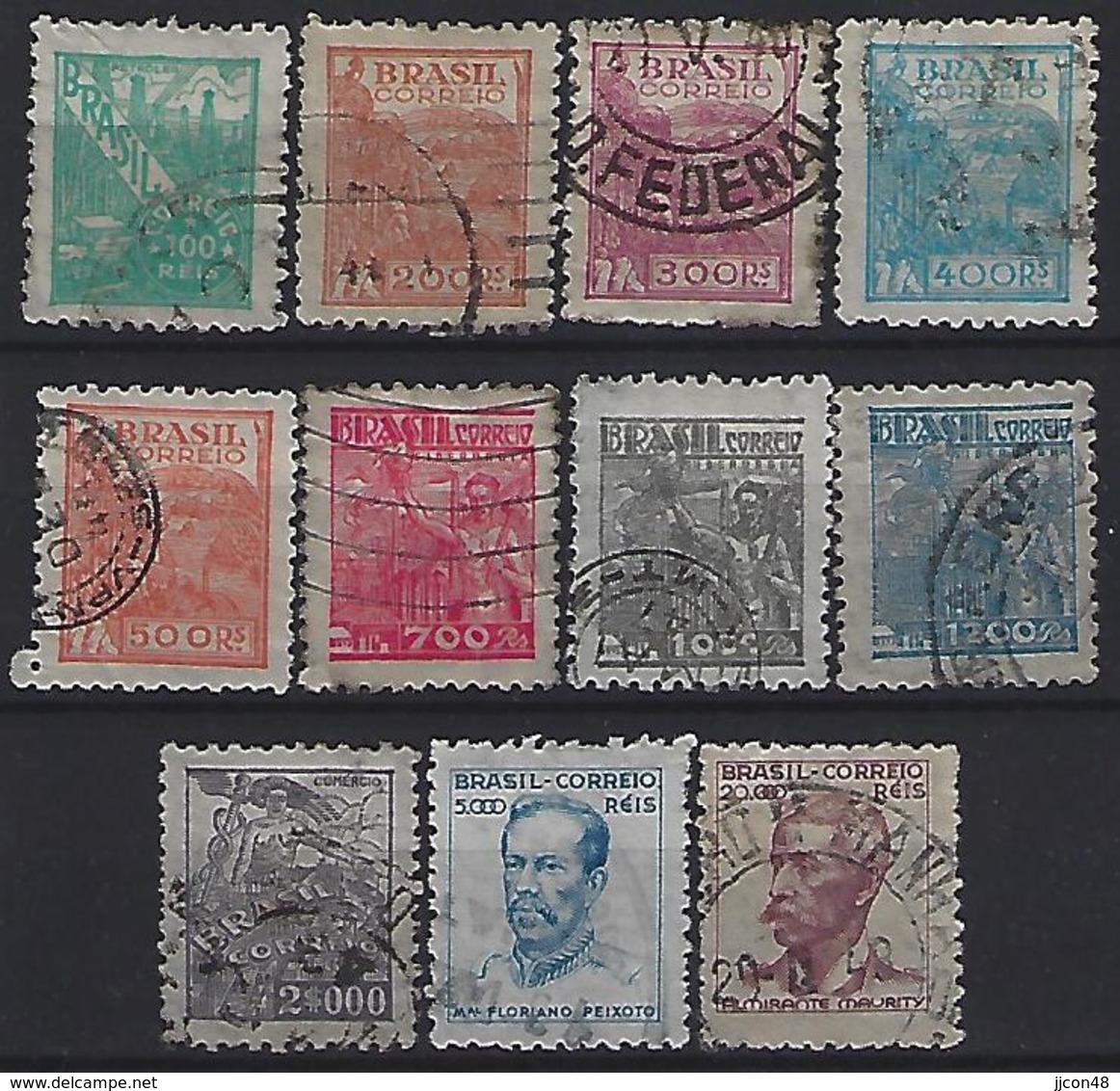 Brazil 1941-42 (o) - Used Stamps