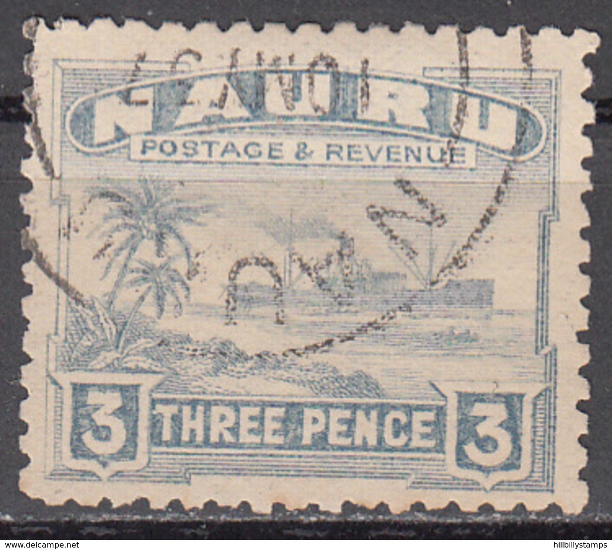 NAURU   SCOTT NO. 22A   USED   YEAR  1924 - Nauru