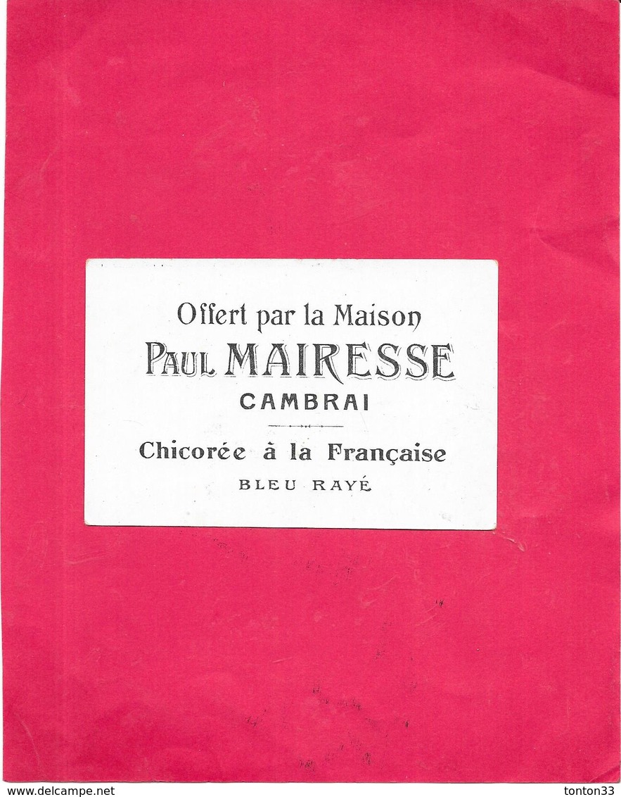 CHROMO Chicorée à La Française Paul MAIRESSE à CAMBRAI - Jeu De Plage - BARA - - Thé & Café