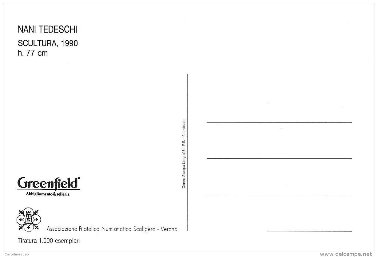 [MD1620] CPM - VERONA - SCULTURA DI NANI TEDESCHI - ALTEZZA 77 CM. - NV - Altri & Non Classificati