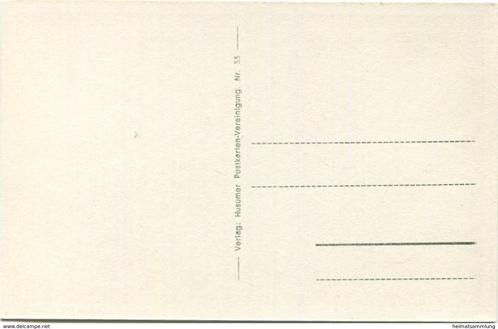 Husum - Ludwig-Nissen-Haus - Verlag Husumer Postkarten-Vereinigung - Husum