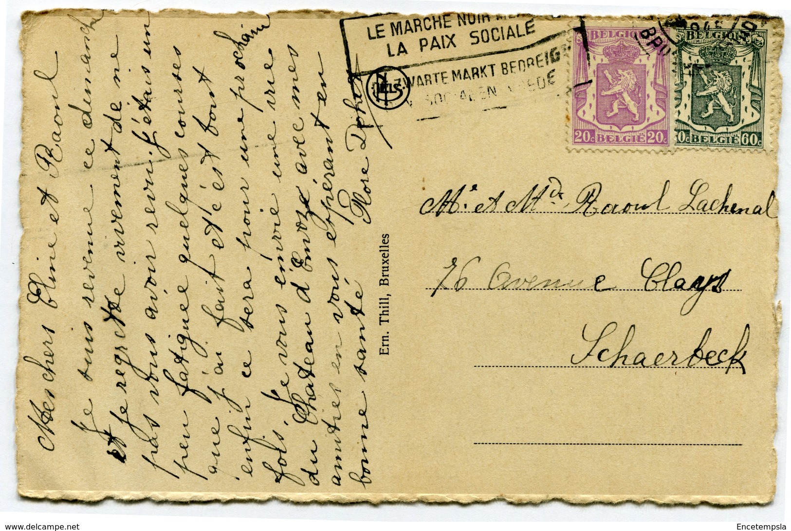 CPA - Carte Postale - Belgique - Couthuin - Château D'Envoz (CP2890) - Heron