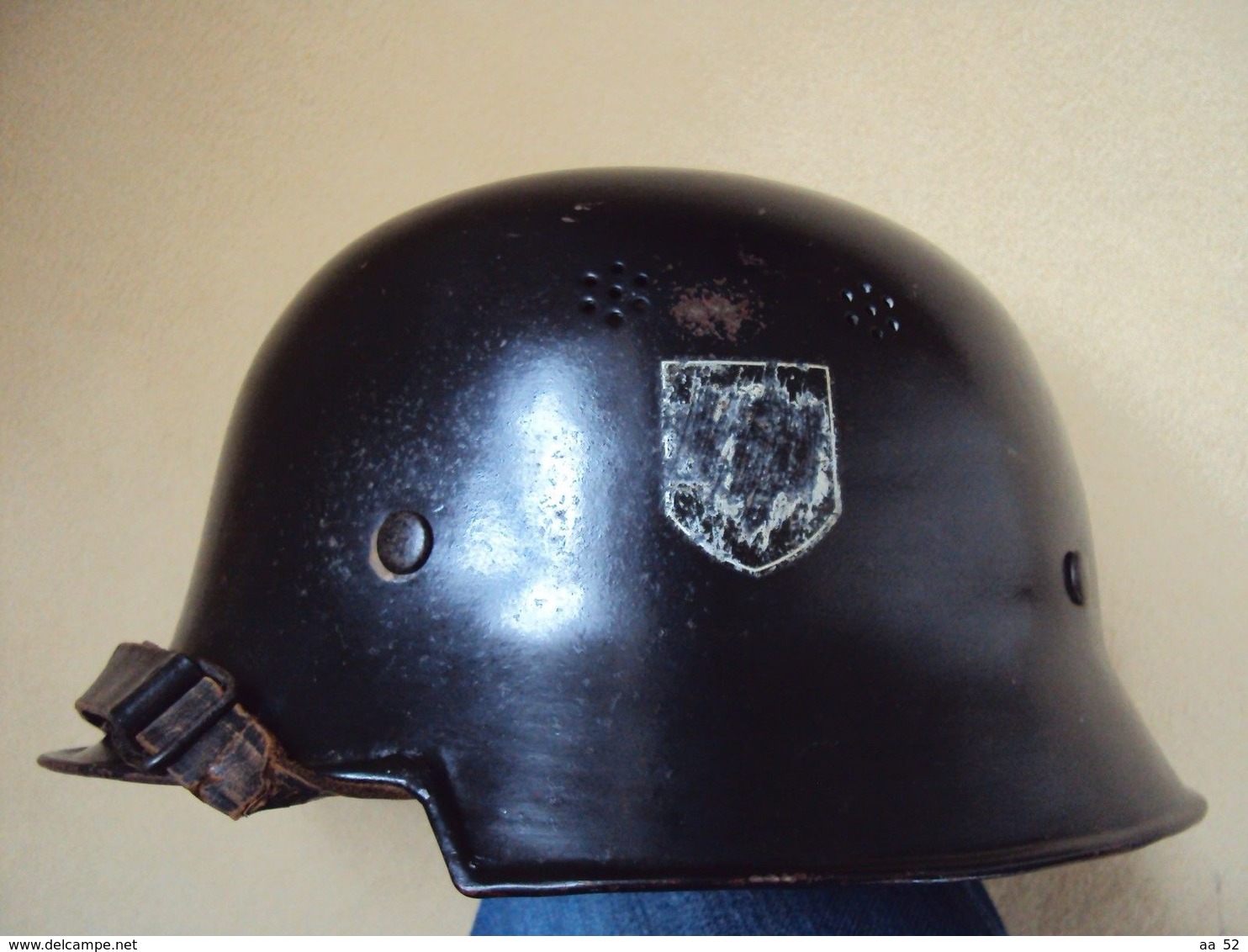 Casque M34 Allemand - Feuerschutzpolizeï - Headpieces, Headdresses