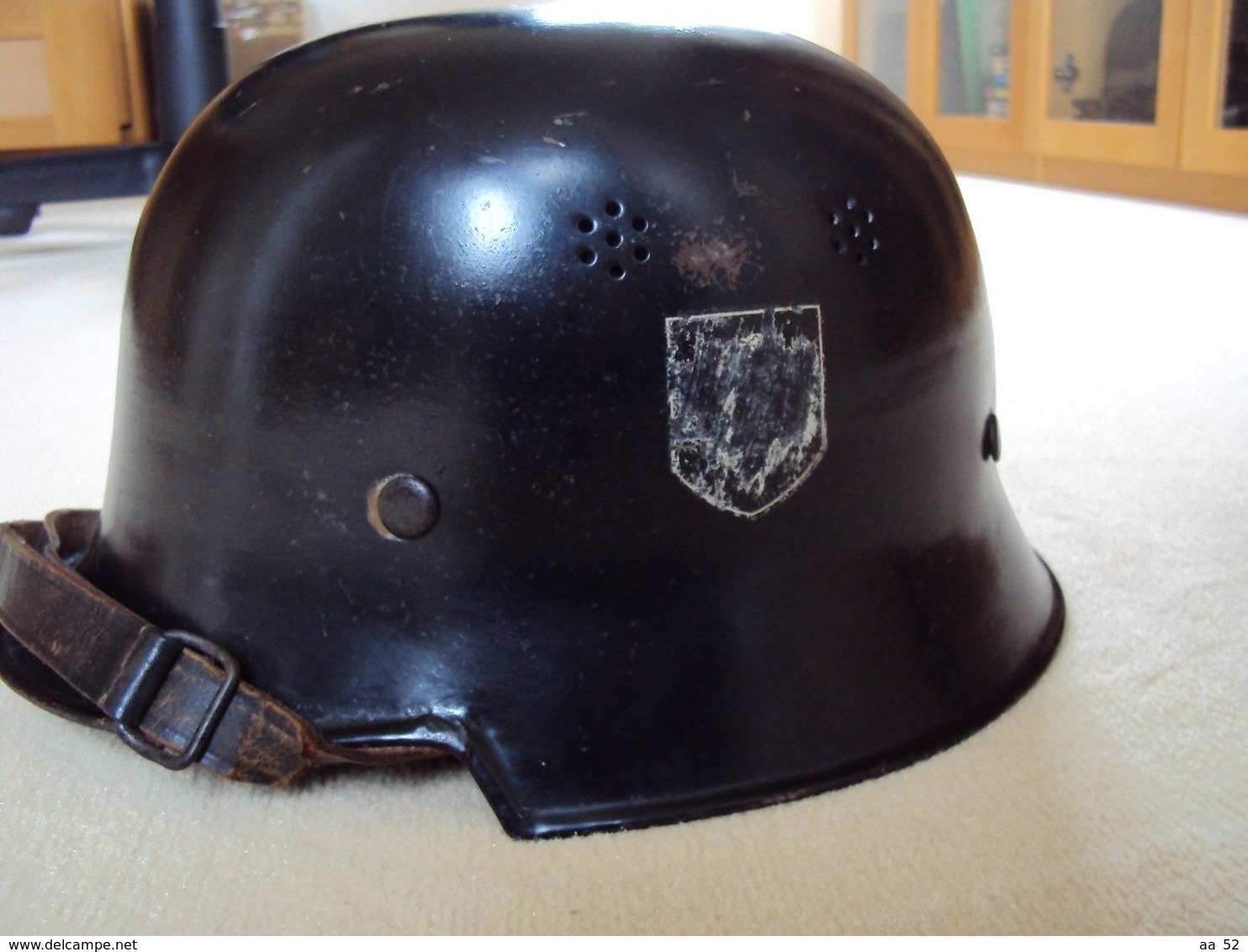 Casque M34 Allemand - Feuerschutzpolizeï - Headpieces, Headdresses