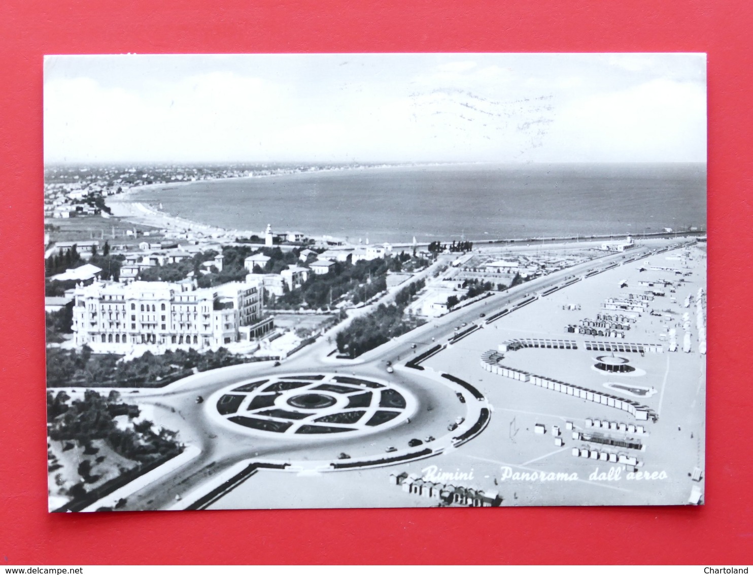 Cartolina Rimini - Panorama Dall'aereo - 1963 - Rimini