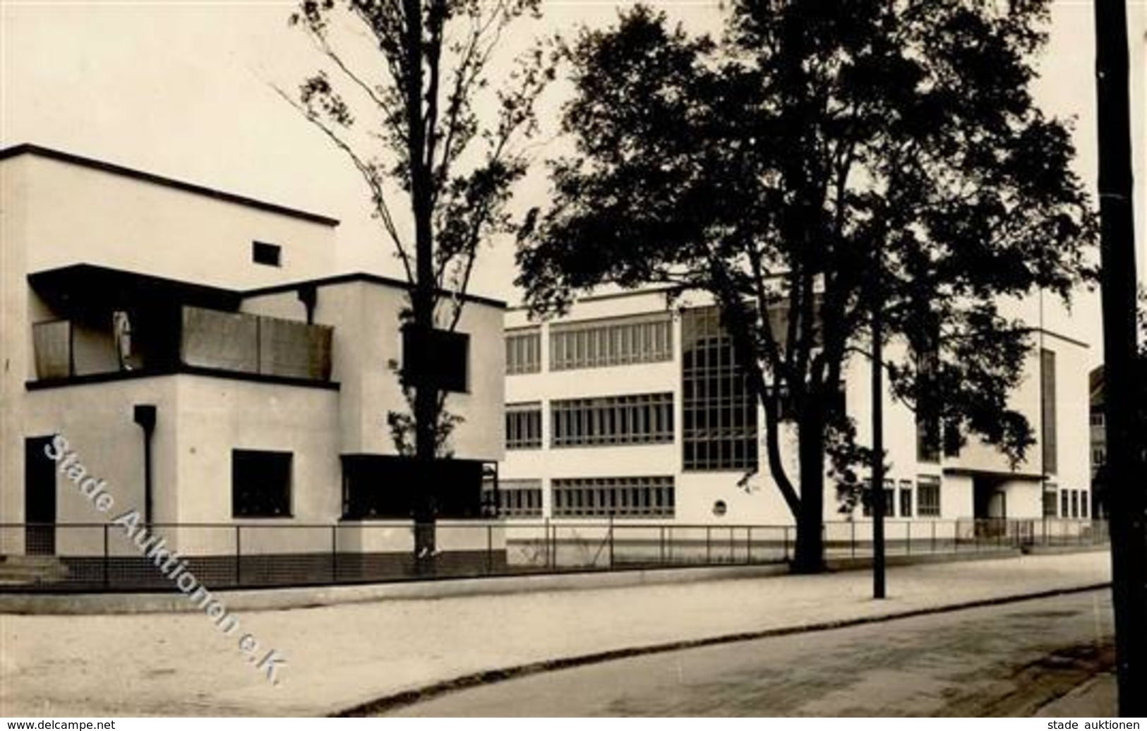 Bauhaus Dessau (o-3541) Meisterhäuser Foto-Karte I-II - Zonder Classificatie