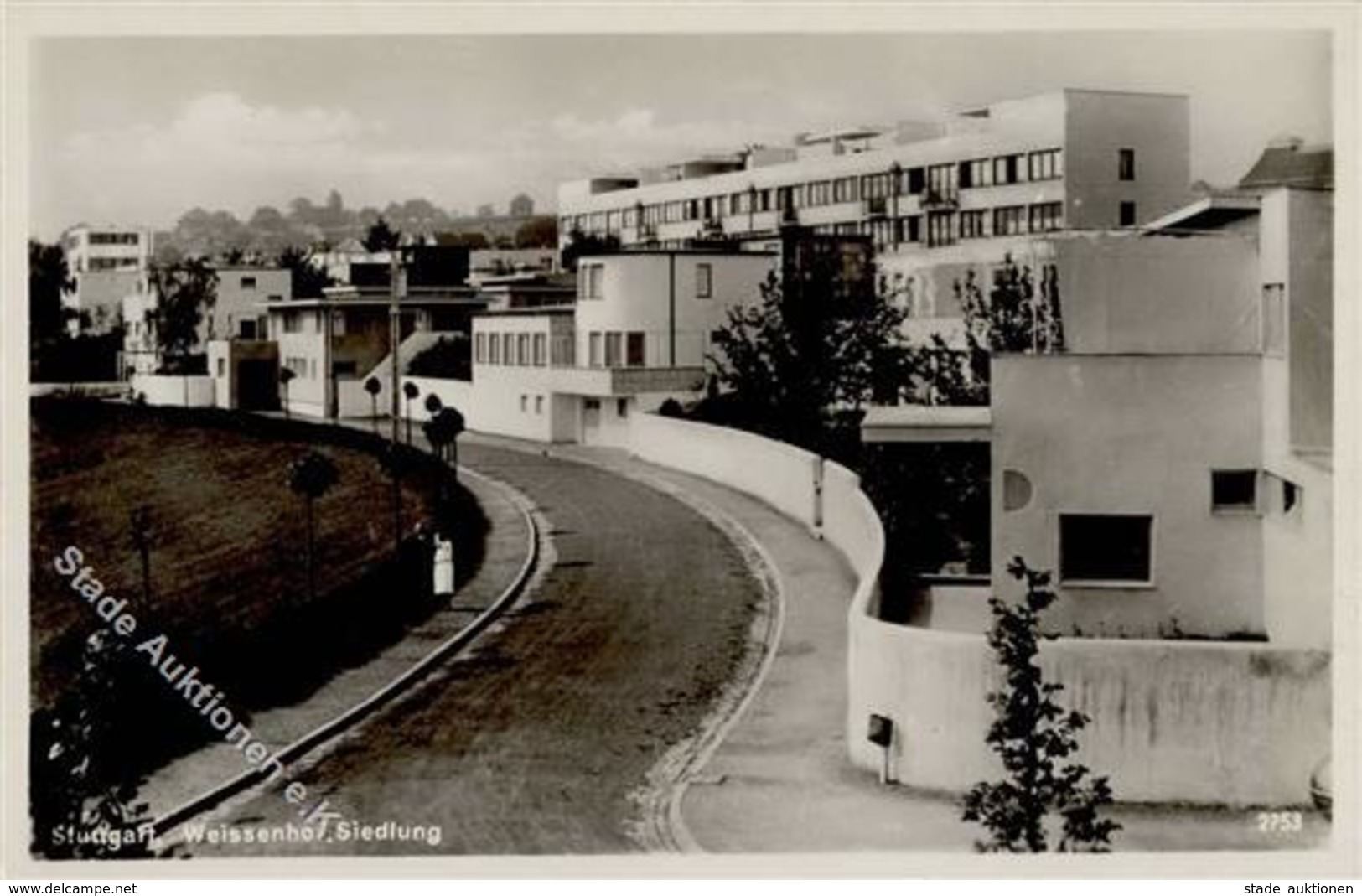 BAUHAUS Weissenhofsiedlung Stuttgart (7000) Foto AK I-II - Sin Clasificación