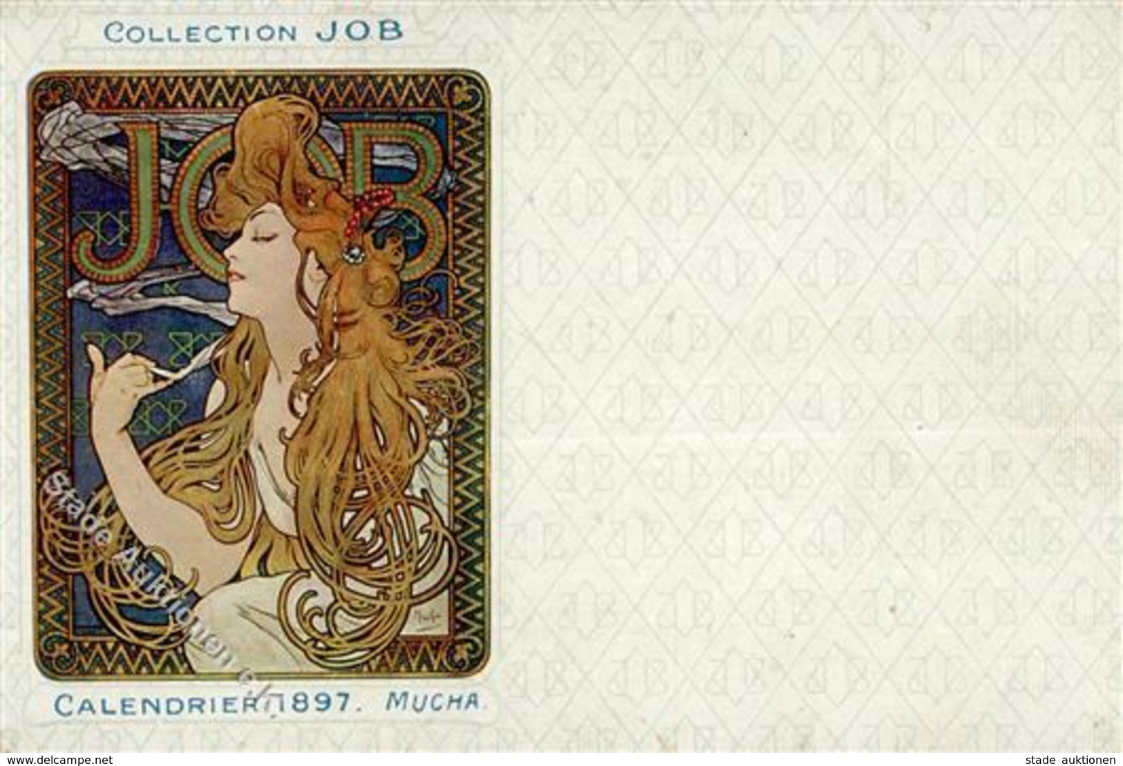 Mucha, Alfons Collection JOB Calendrier 1897 I-II - Mucha, Alphonse