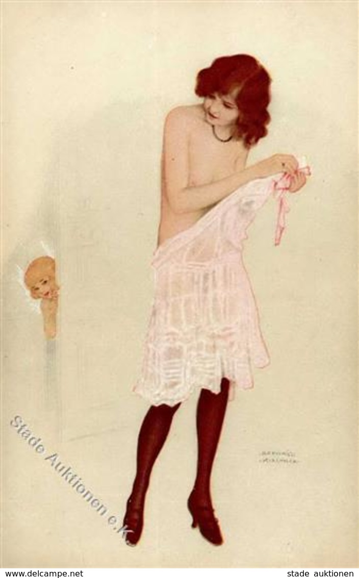 Kirchner, R. Erotik  Künstlerkarte I-II Erotisme - Kirchner, Raphael