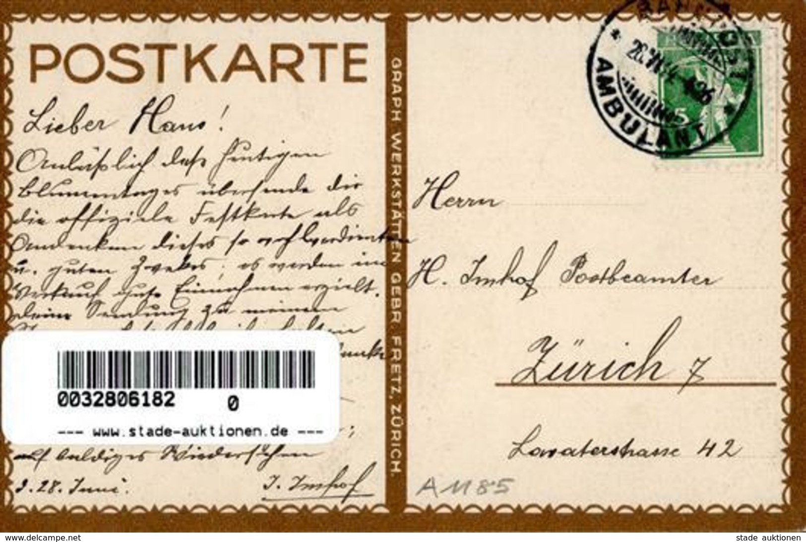 Künstler Romanshorn (8590) Schweiz Altenburger, E. Blumentag Und Bazar Künstlerkarte 1914 I-II - Non Classés