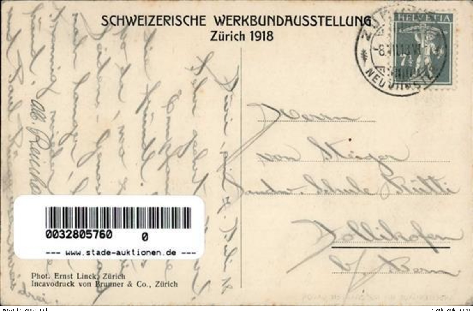 Architektur Schweizer Werkbundausstellung 1918 I-II - Unclassified