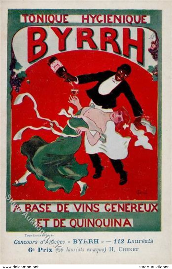 Collection BYRRH Sign. Chenet, H.  Künstlerkarte I-II - Non Classés