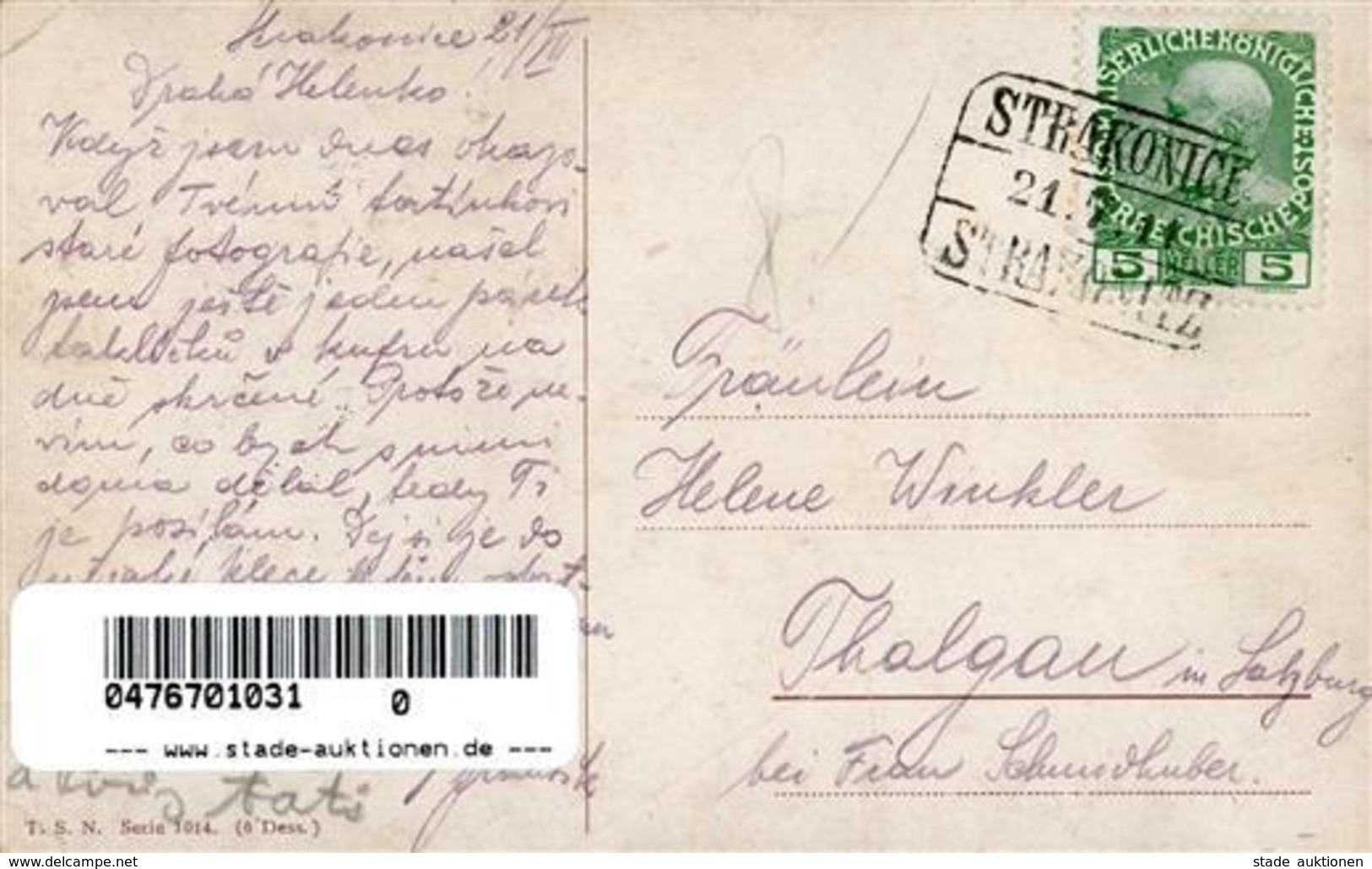 Thiele, Arthur Dackel Personifiziert Verlag TSN 1014 Künstlerkarte 1911 I-II - Thiele, Arthur